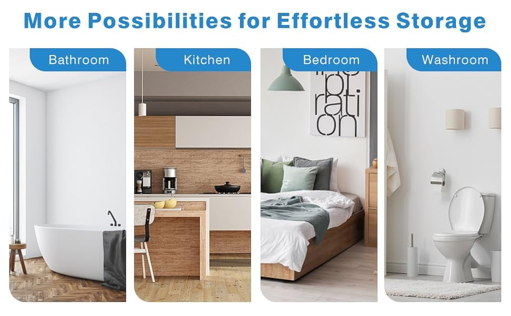 Self Adhesive Stainless Steel Double Towel Rod